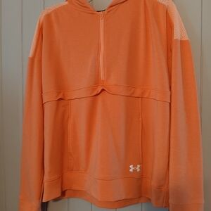 Under Armour Vibrant Orange Half-Zip Hoodie